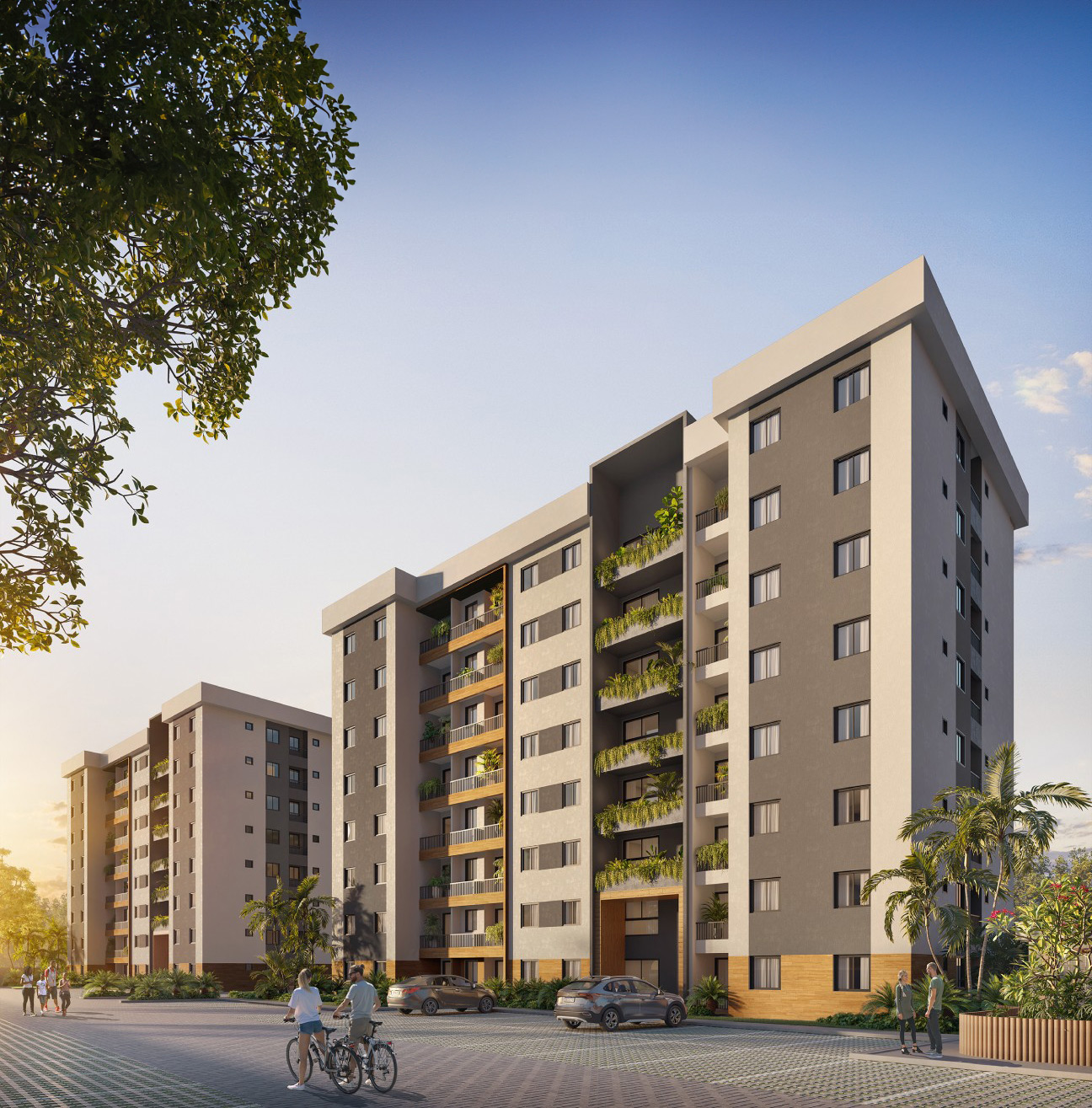 Apartamentos na Praia de Buraquinho Enseada
