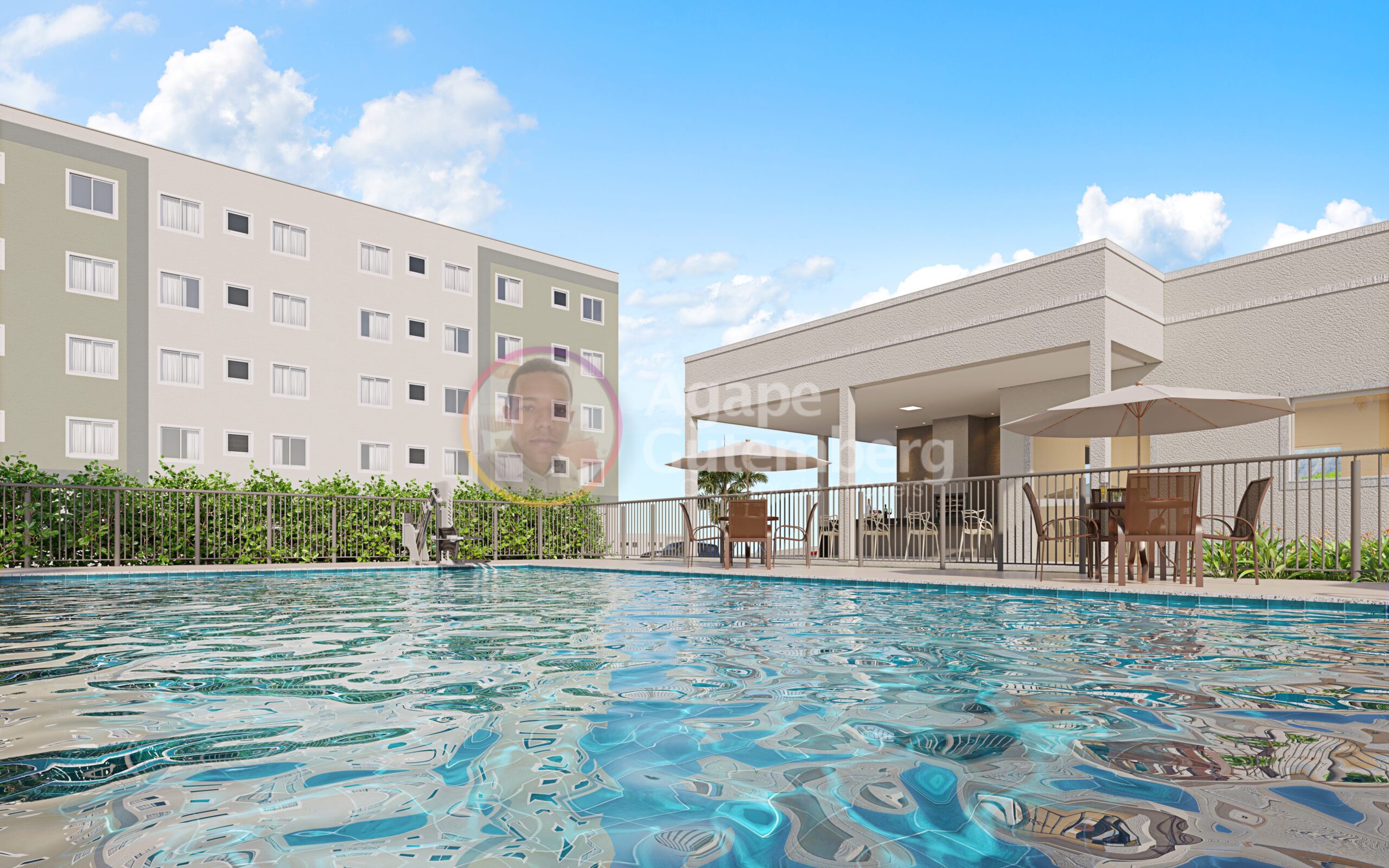 Piscina Solar das Amendoeiras da MRV em Abrantes