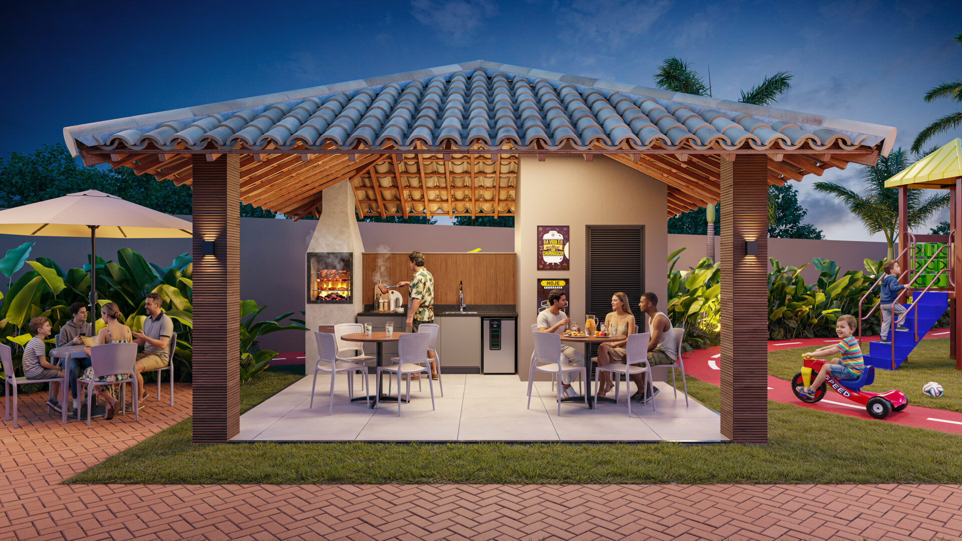 Quiosque Gourmet do Reserva Aimoré em Camaçari