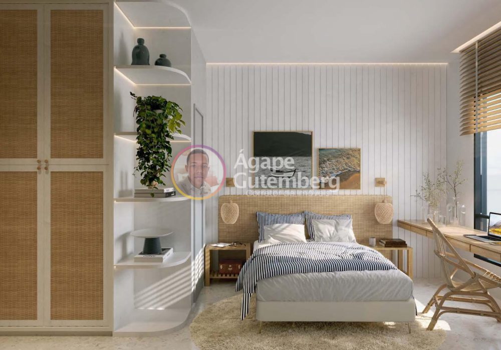 Apartamento 4 Quartos com 2 Suítes e Garden ou Varanda do Itaparica Resorts Residences