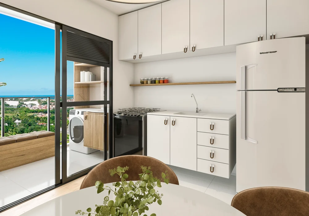 Apartamento com Varanda do Alto Paralela da Stanza