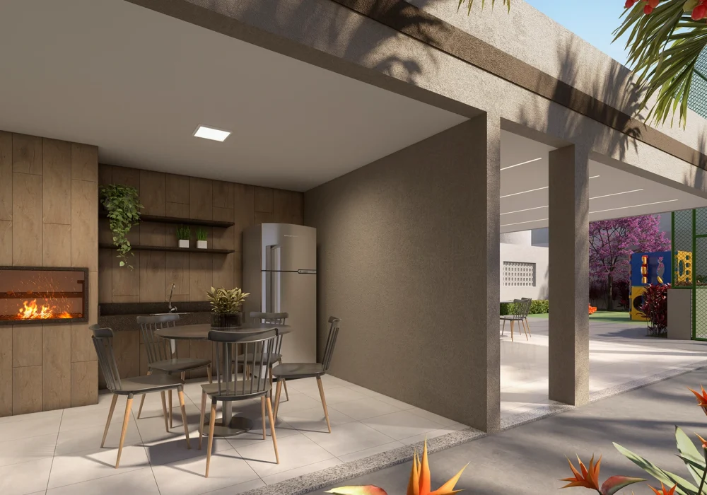 Área Gourmet do Alto Paralela da Stanza