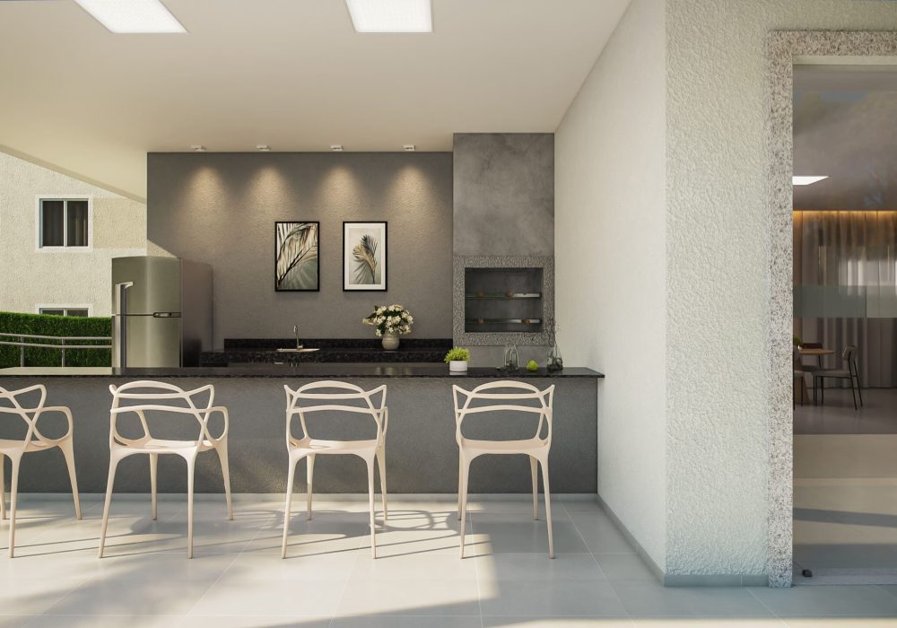 Espaço Gourmet do Parque dos Condes MRV em Salvador