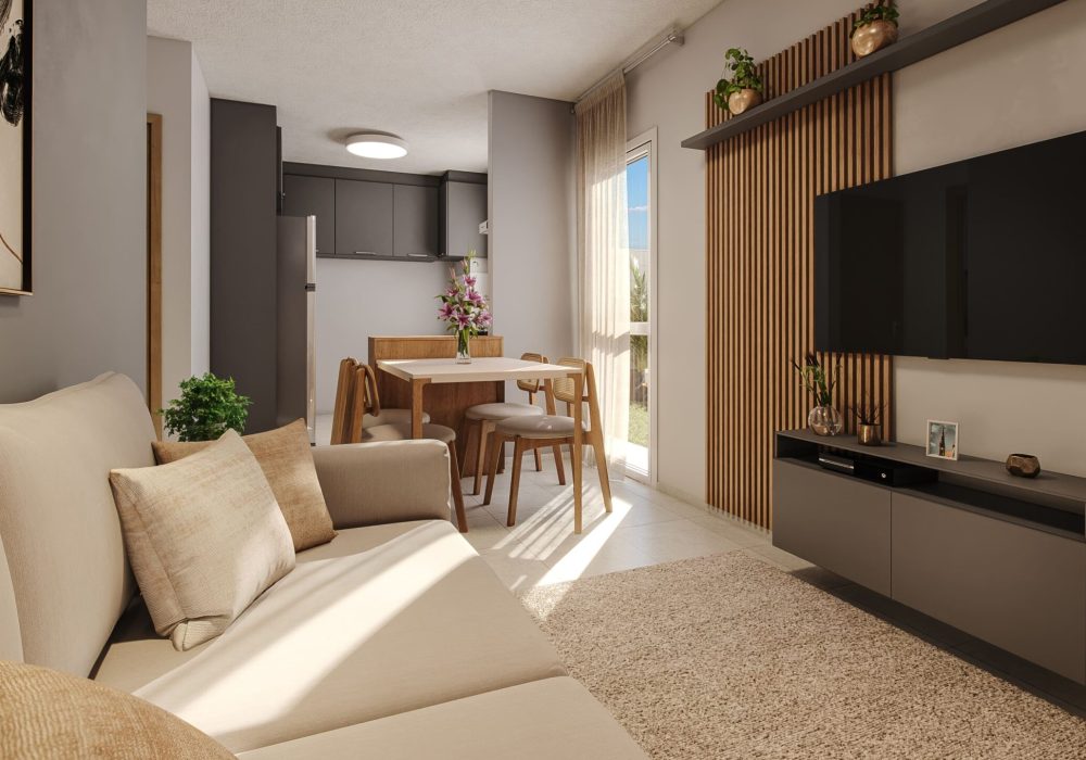 Sala do Parque dos Condes MRV em Salvador