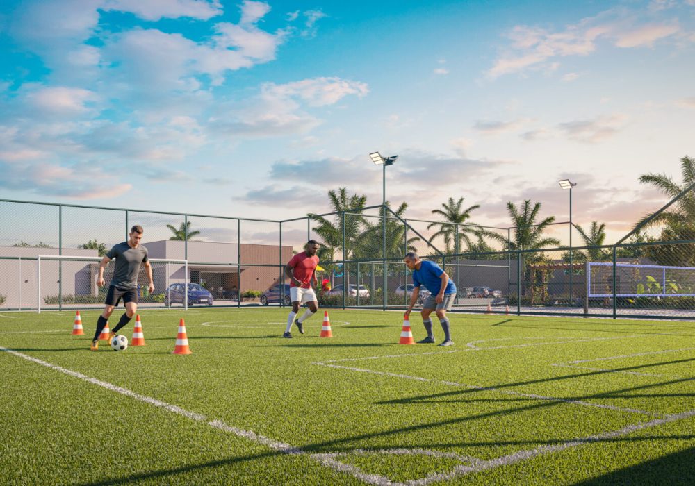Campo Gramado do Reserva Aimoré em Camaçari