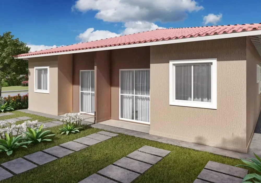 Casa 2 Quartos do Duo Residencial das Árvores em Camaçari