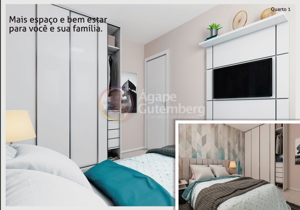 Quarto Casal do Reservas do Picuaia em Lauro de Freitas