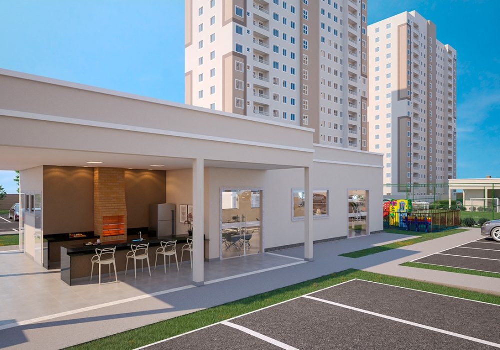 Espaço gourmet Portal de Piatã MRV Salvador