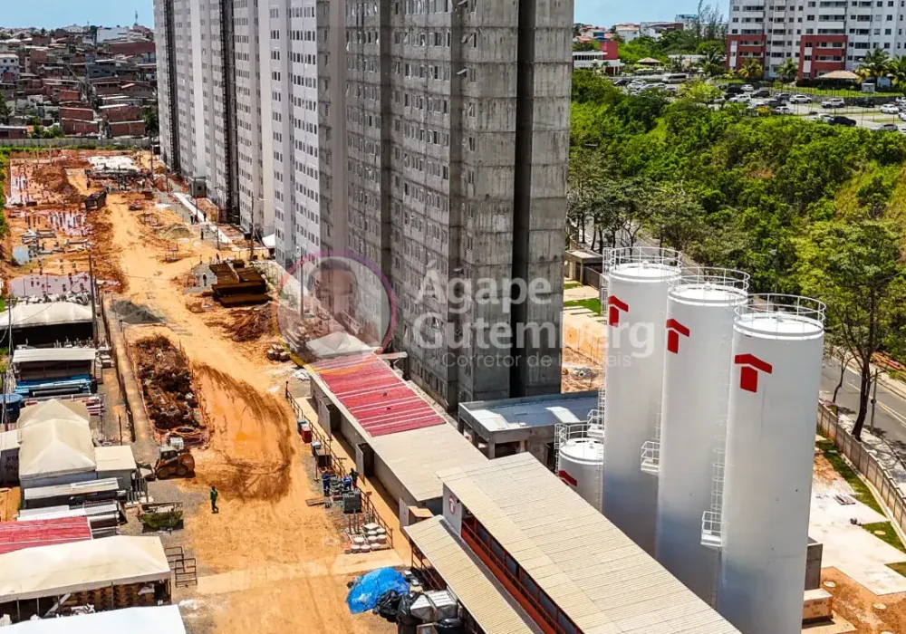 Evolução de Obra do Encanto Piatã em Novembro de 2025 2