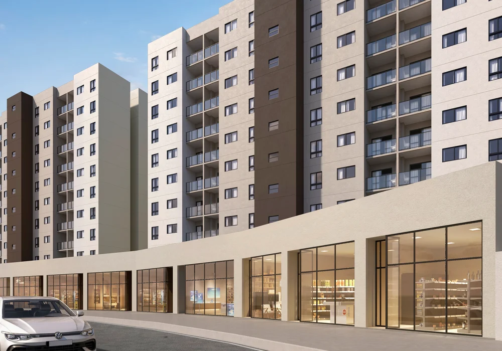 Fachada Lojas do Alto Paralela da Stanza