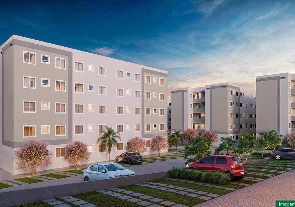 Fachada Solar dos Cajueiros MRV Abrantes