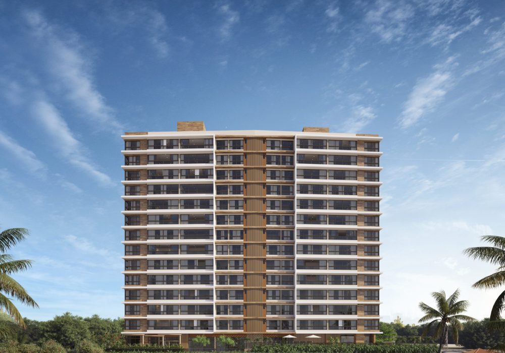 Fachada Vista Frente do La Mar Jaguaribe