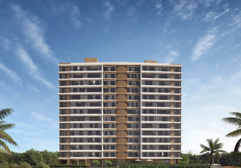 Fachada Vista Frente do La Mar Jaguaribe