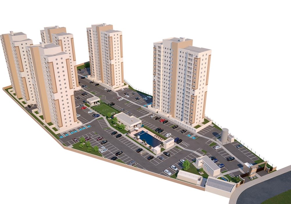 Implantação Portal de Piatã MRV Salvador