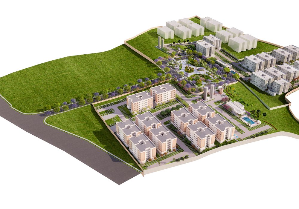 Implantação Solar dos Cajueiros MRV Abrantes 2