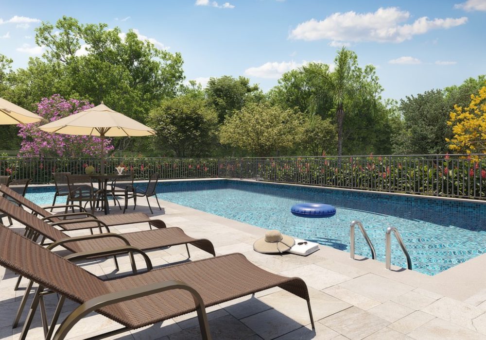 Lounge Piscina Adulto e Infantil do Vale das Tulipas