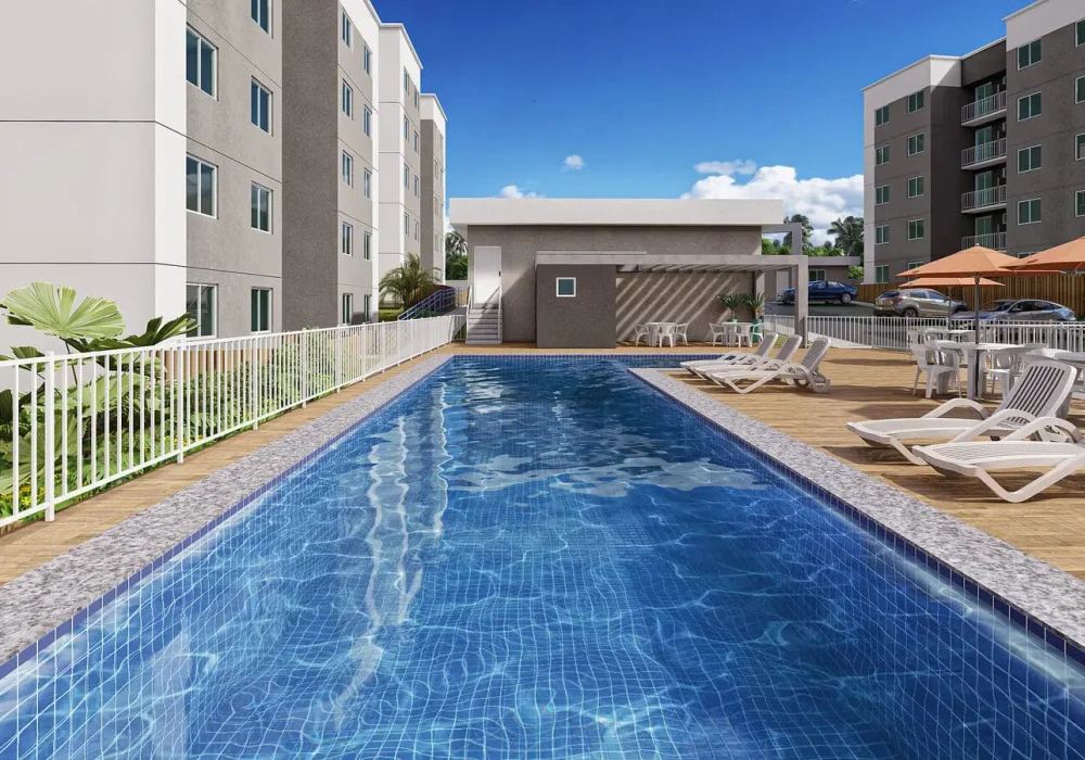 Piscina Adulto e Infantil do Duo Reserva Tangará em Salvador