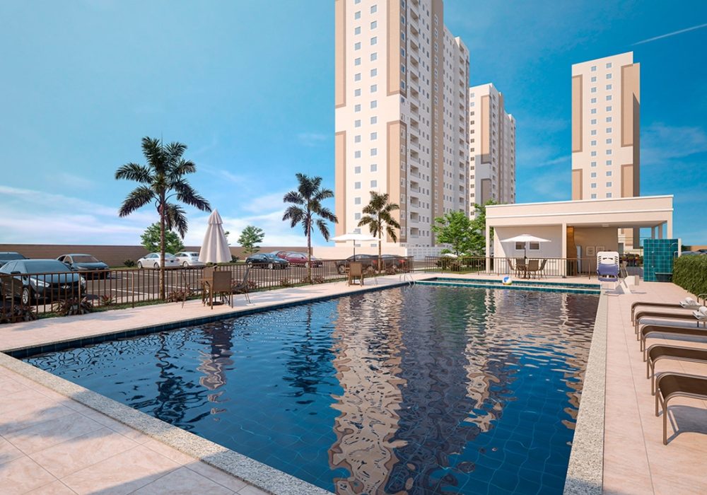 Piscina Portal de Piatã MRV Salvador