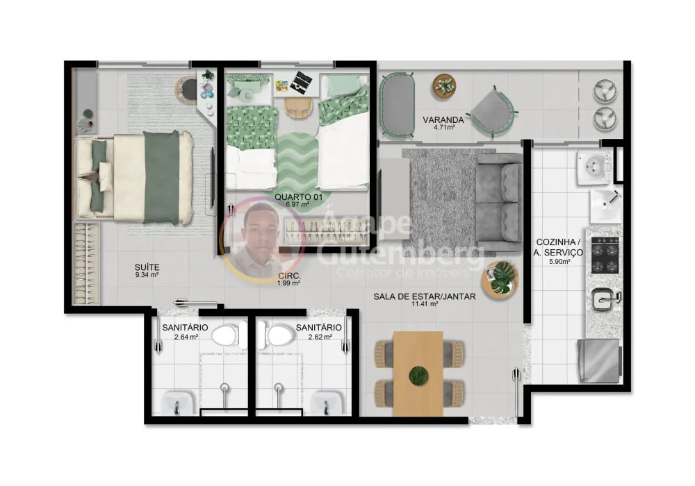 Planta Tipo 2 Vivver Exclusive