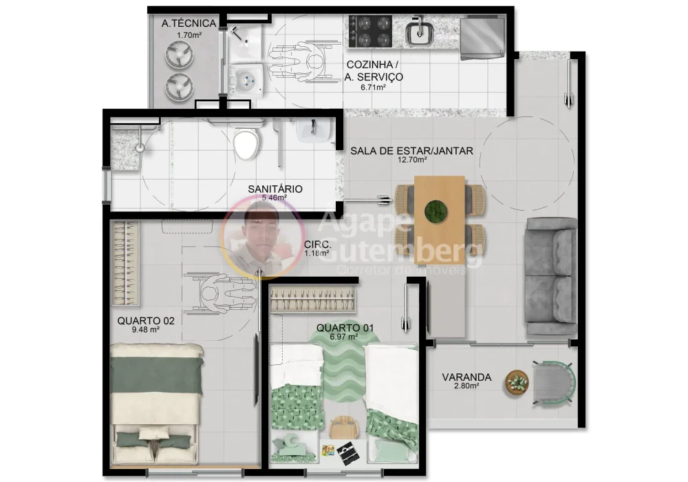 Planta Tipo 3 Vivver Exclusive