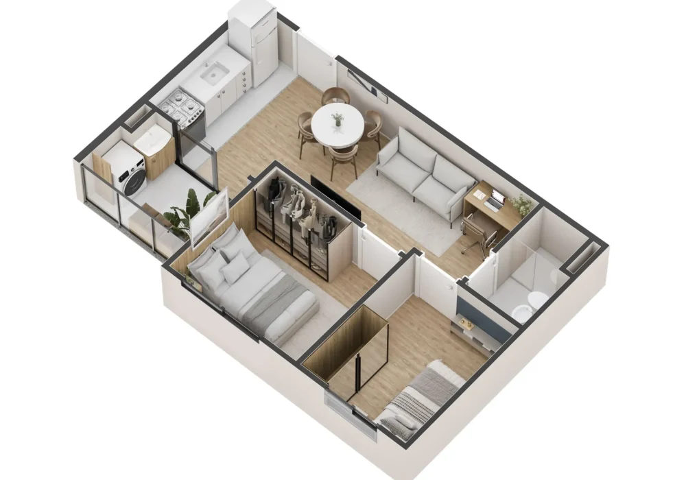 Planta do Stanza Alto Paralela