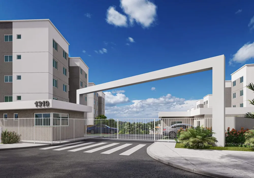 Portaria do Duo Reserva Tangará em Salvador