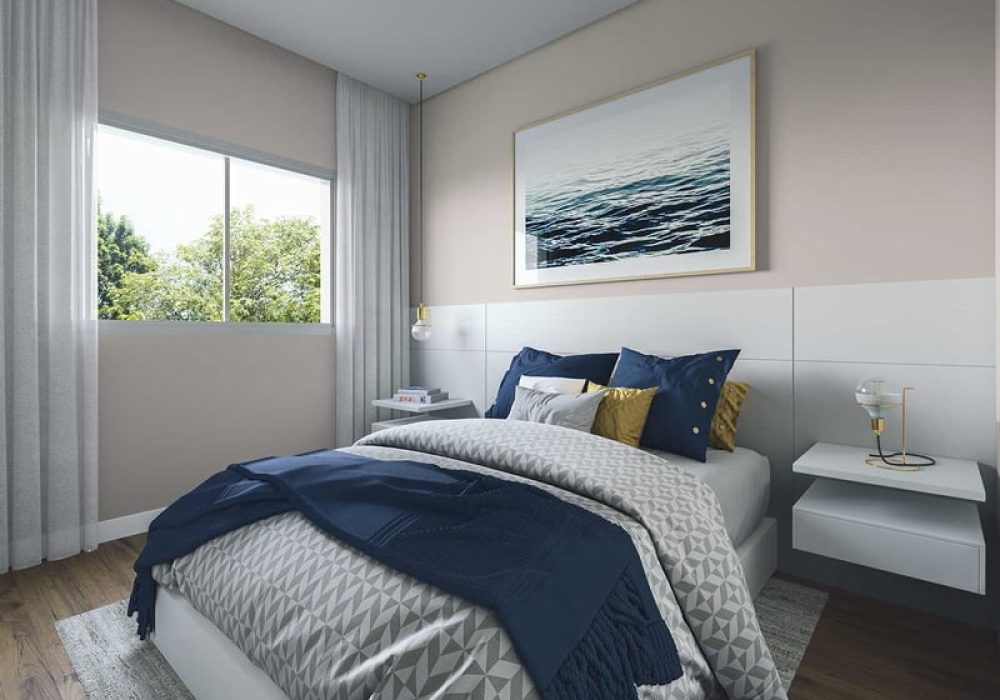 Quarto do Apartamento TOP Club Residencial em Salvador