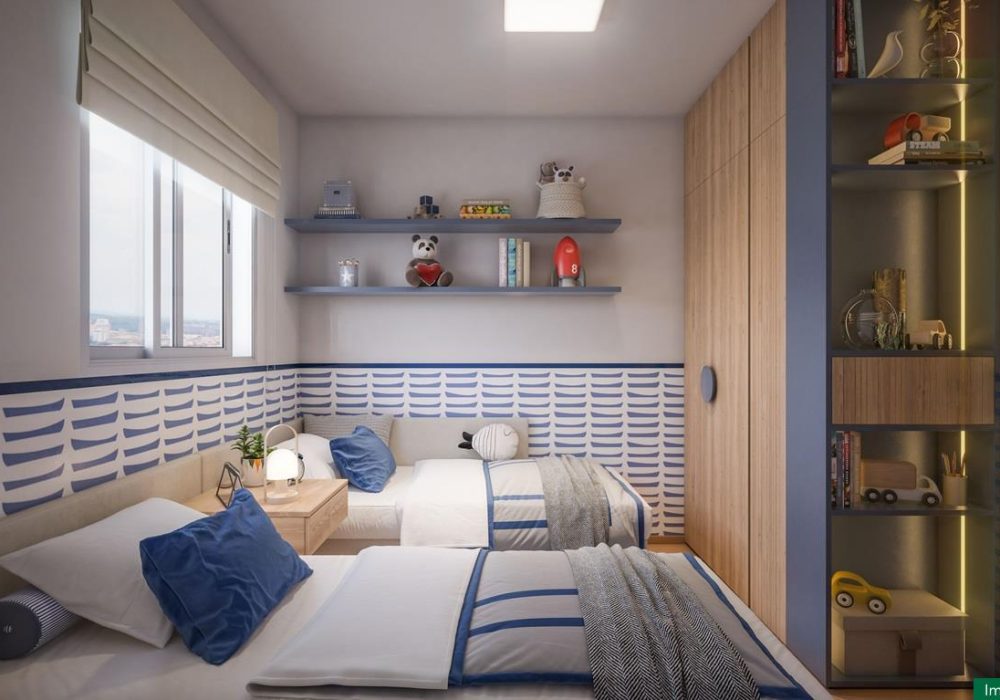 Quarto solteiro Reserva das Flores MRV Salvador