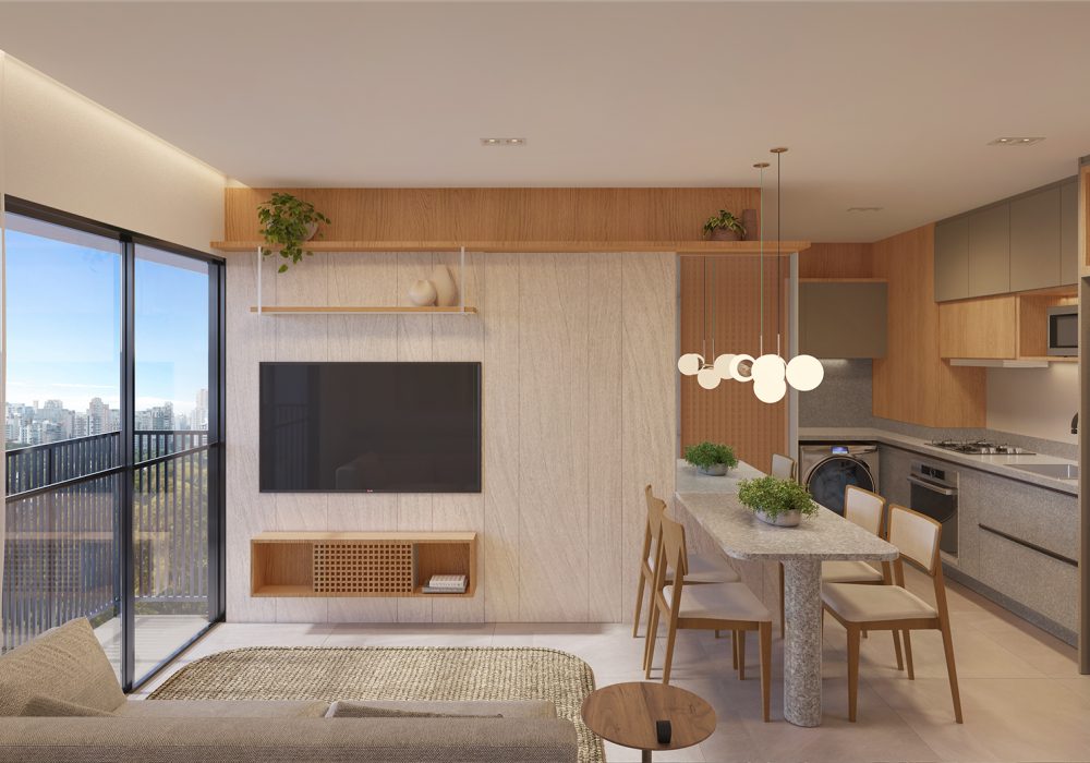 Sala e Cozinha Vivai São Rafael
