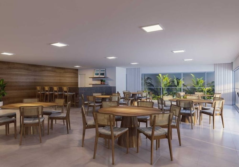 Salão de Festas do TOP Club Residencial em Salvador