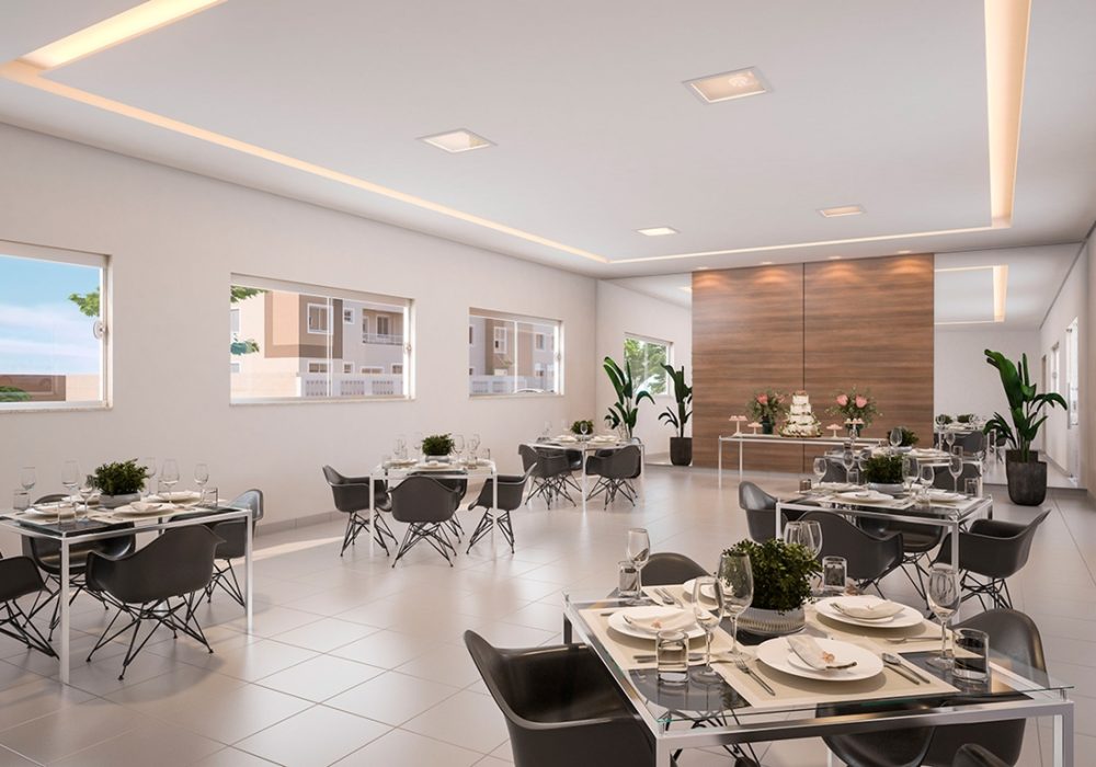 Salão de festas Portal de Piatã MRV Salvador