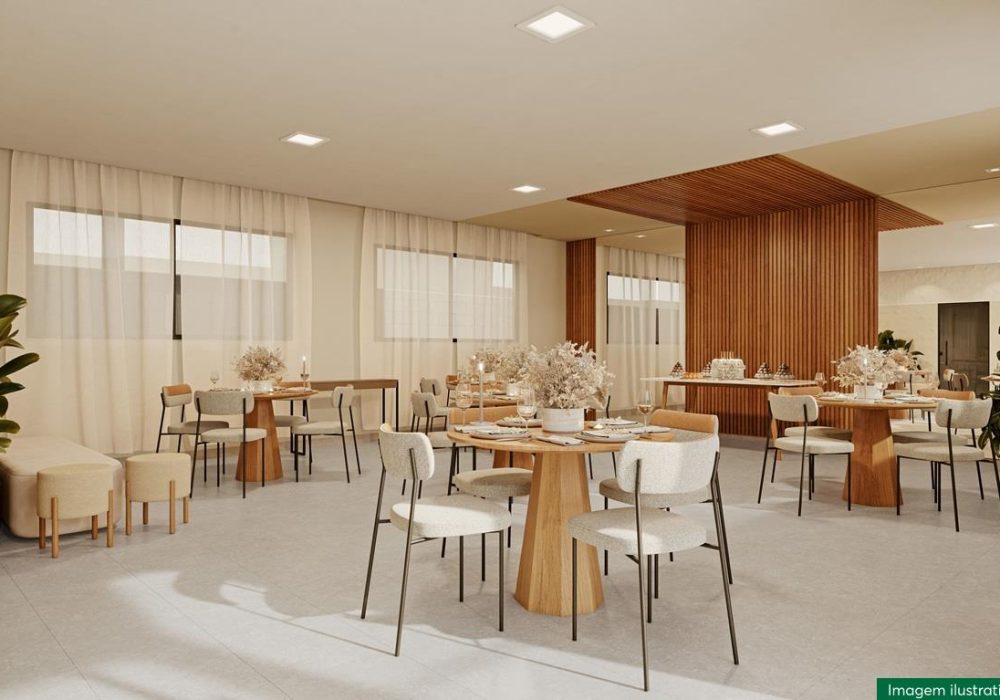Salão de festas Residencial Golf Riviera MRV