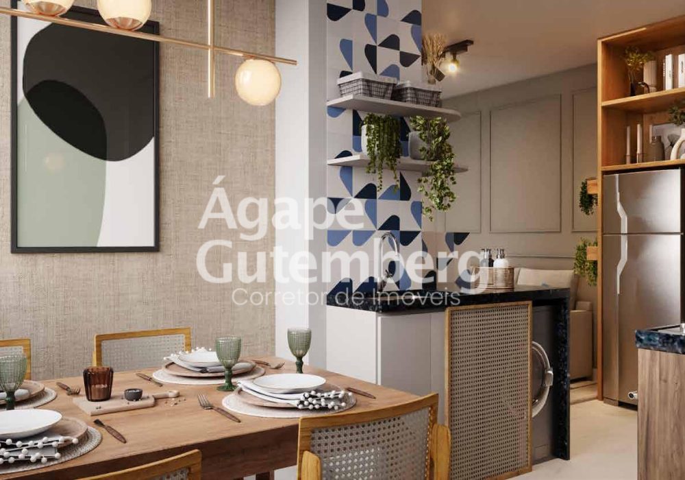 Varanda e Cozinha do Morada Real