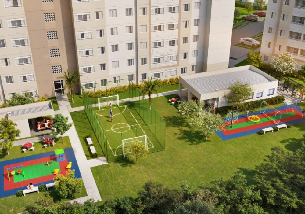 Vista Aérea do Empreendimento Vivenda Real