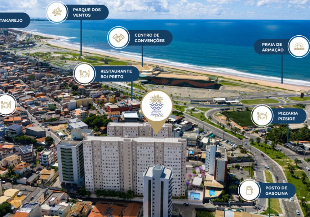 Vista Aérea do Jardim Armação Prime