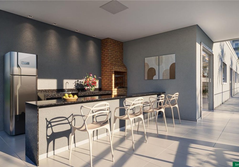 Churrasqueira do Spazio Petrópolis MRV em Salvador